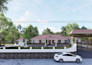 do 3d render, architectural exterior, interior design of house